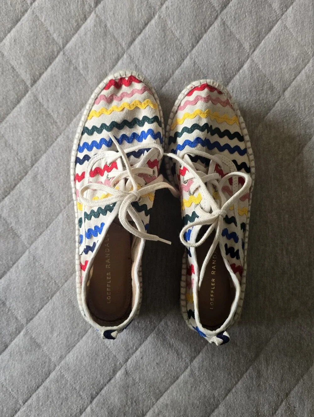 Loeffler Randall Alfie‎ Espadrille Sneaker Shoes Size 37/7 US
